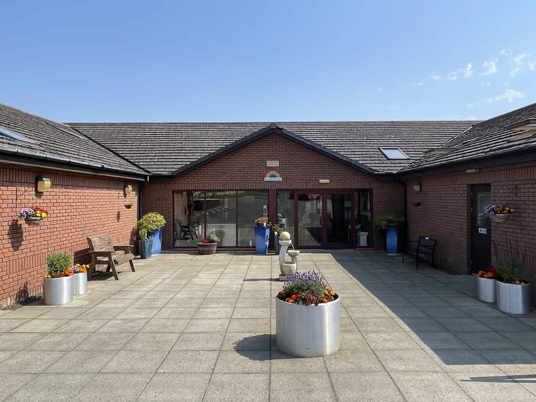 Front Entrance to Beechgrove Care Home