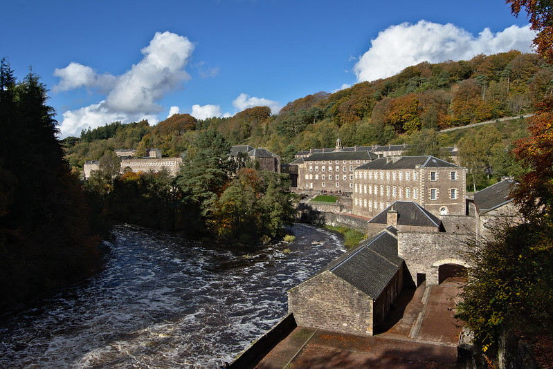Flowing River in Lanark
