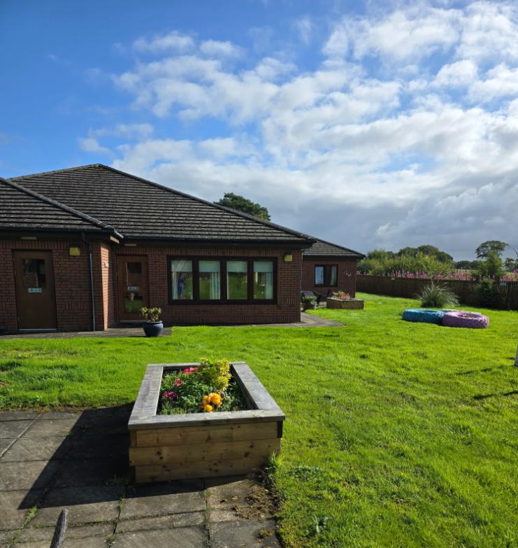 Garden at Beechgrove Care Home