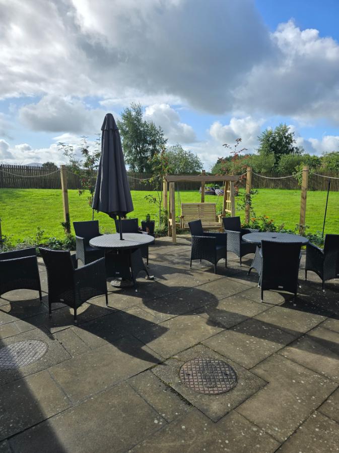 Garden at Beechgrove Care Home