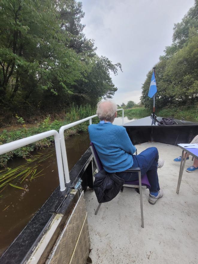 Beechgrove residents at Union Canal Ratho